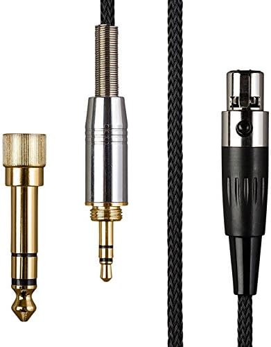 Cordable Replacement Cable for Pioneer HDJ-2000 Headphones – Also configured with AKG K240, K612, K701, K712, K812, K872, K240S, K240MK II, Q701, K702, K141, K171, K181, K271s, K271 MKII, M220 H