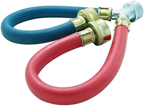 TTFLEX 1FT Washing Machine Y Hose, Hot Cold Hose Mixer 3/4" FHT x 3/4" MHT