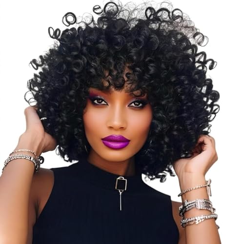 Jamaican Bounce Wand Curl - extensions de cheveux pour tresses au crochet a l' aspect naturel - Kanekalon Premium 60 meches 240g en 3 pieces +3 accessoires...