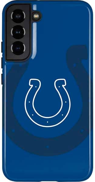 Skinit Pro Phone Case Compatible with Galaxy S22 Plus - Officially Licensed NFL Indianapolis Colts Double Vision Design
