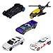 Hot Wheels Set of 5 Batman Toy Vehicles in 1:64 Scale from Batman TV Shows, Movies & Comics (Styles May Vary)