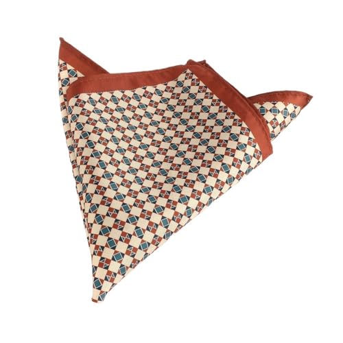 FOVAOK Nuova Stampa Tasca Piazza Floreale Petto Asciugamano Paisley Abiti Fazzoletto Gentlemen Fazzoletti Uomo Fazzoletti Asciugamano Tasca Regali, Colore unico, WK68002