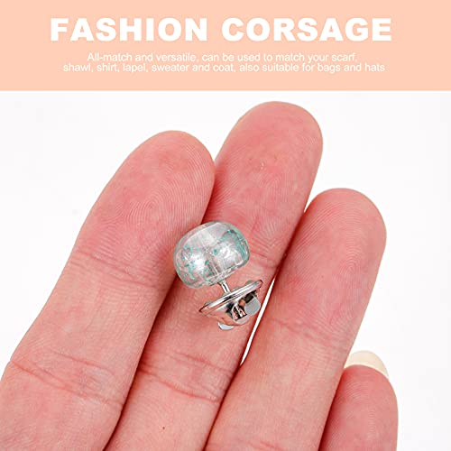 EXCEART Fashion Corsage Brooches for Women Clothes Accessories Mini Anti Exposure Breastpins Creative Pins for Scarves Shawls Sweaters Coats Versatile Safety Pin Brooch - Image 4