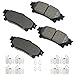 Akebono Brake Pads, ProACT, Rear, compatible with Lexus 2013-19, Set of 4