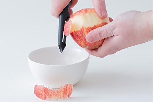 Miniatura 6 de El mejor pelador de verduras pelador de verduras de cerámica de Cestari Kitchen - Pelador profesional con hoja de cerámica afilada de afeitar, mango