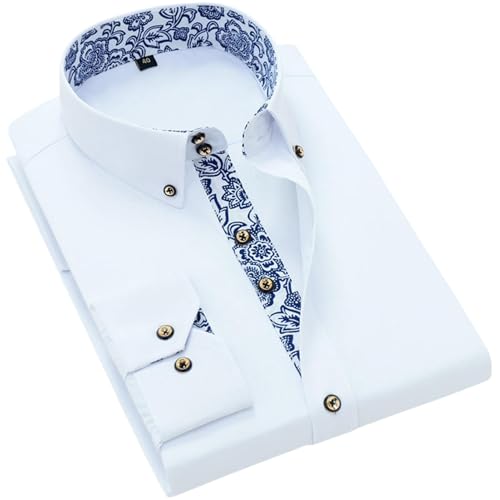 Chemise en coton premium pour homme coupe minimaliste et finitions business