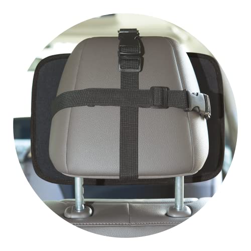 Image of Nuby Shatterproof Rear Facing Backseat Baby Mirror, Black