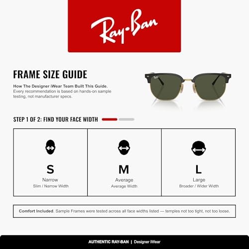 Image of Ray-Ban RB4416 New Clubmaster Square Sunglasses for Men for Women