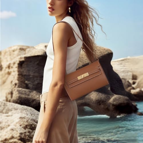 Mini Clutch Purse Vegan Leather Crossbody Bag for Women Small Shoulder Bag Designer Handbag with Strap3