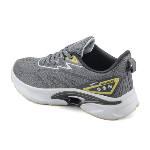 Image of ASIAN Powerplay-44 Running Shoes for Men | Lightweight Breathable Mesh Sports Sneakers with Cushioned Midsole, Strong Grip Sole | Gym, Walking & Training Shoes