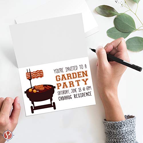 Bright Color Folding Greeting Cards | 5” X 7” Inches When Folded In Half | 50 Sheets Per Pack | White #TOP2