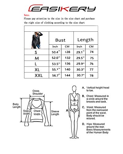 CEASIKERY Women's Tassel Hem Sweater Long Cardigan Knitwer Pullover Poncho Coat