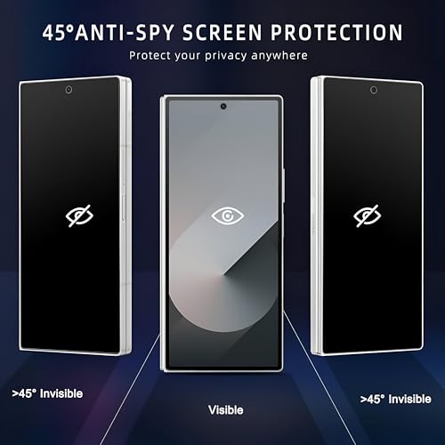 Image of Privacy Screen Protector for Samsung Galaxy Z Fold 6 5G | Anti-Spy Film | Scratch Resistant | Bubble-Free Installation | Not Tempered Glass