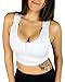 Brilliant Contours Post Surgical Comfort Compression Sports Bra: White Dragonfly