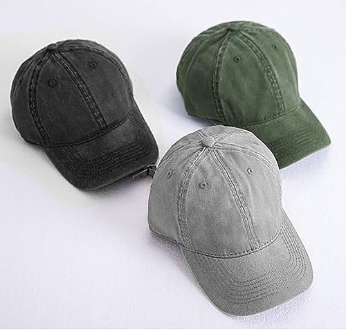 Image of Glamorstar Classic Unisex Baseball Cap Adjustable Washed Dyed Cotton Ball Hat