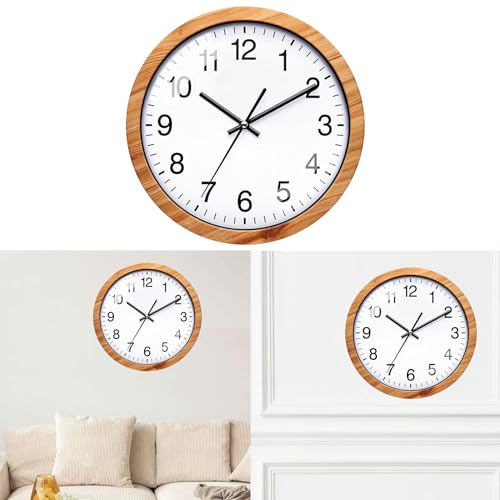 Horloge murale chic au mécanisme de précision durable