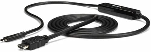 Miniatura 6 de StarTech.com Cable USB C a HDMI, 3 pies, USB-C a HDMI 4K 30Hz, USB tipo C a HDMI, cable para monitor de computadora (CDP2HDMM1MB) Blanco