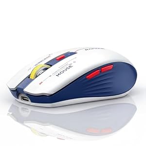 RAPIQUE Bluetooth Wireless Mouse – (BT1/BT2+USB) Tri-Mode High Perfor...