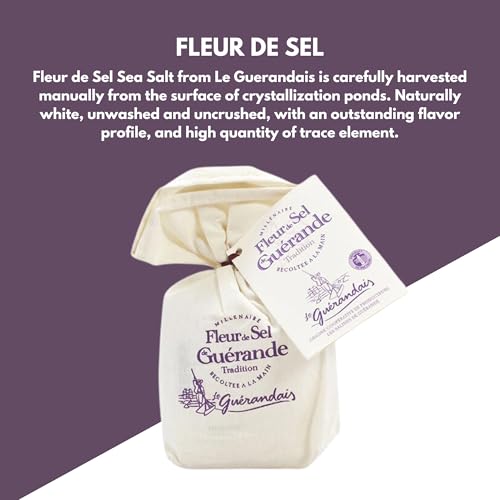 Le Guerandais Fleur De Sel De Guerande Linen Bag 4.4 oz miniatura 7