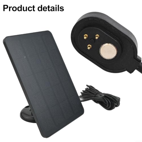 Panel solar de 10W para Arlo Pro 4 Ultra 2 con soporte ajustable 6