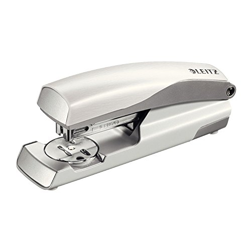 Leitz 50060004 Locher und Leitz 55620069 Heftgerät Nexxt Style (arktik-weiß | Heftgerät + Locher)