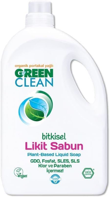 U Green Clean Likit El Sabunu Portakal 2.75 Litre