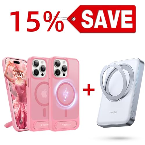 TORRAS 10000mAh Magsafe Power Bank — Buy Together to Save 15%