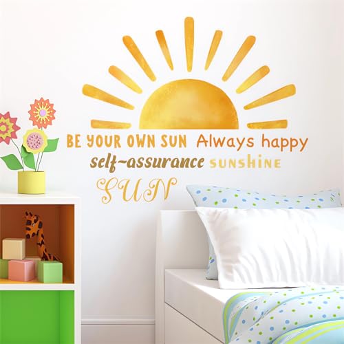 Vinilo decorativo removible con frases motivacionales miniatura 6