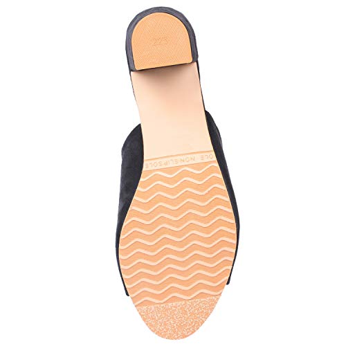 Image of Feel it Suede Block Heels for Women's & Girl's