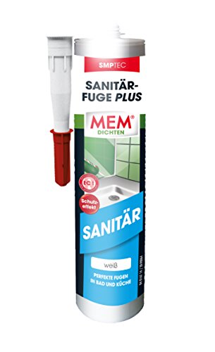 Preisvergleich Produktbild MEM 500532 Sanitär-Fu ge Plus weiß 290 ml