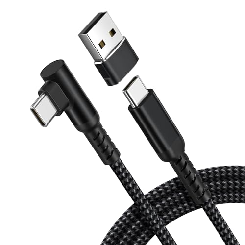 Image of Elebase for Google Pixel 9 8 USBC Charger Cable 6.6FT with USB Adapter,90 Degree USB Type C Fast Power Charging Cord Line for Google Pixel 7,MacBook,iPad 10th,iPhone Air 17 16 16e 15 Pro Max,Car