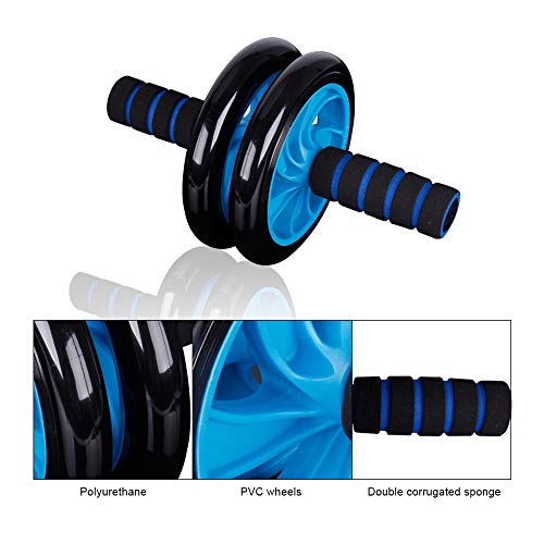 8-In-1 Ab Roller Wheel Set for Exercise, Exercise The Whole Body Spieren Home Gym Fitness Set Mannen Vrouwen Buikspieroefening, Ultimate Home Gym Training Apparatuur - Afbeelding 5