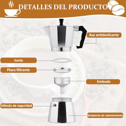 Cafeteras Y Teteras, Outdoors cafetera estufa Marca Ausein (2)