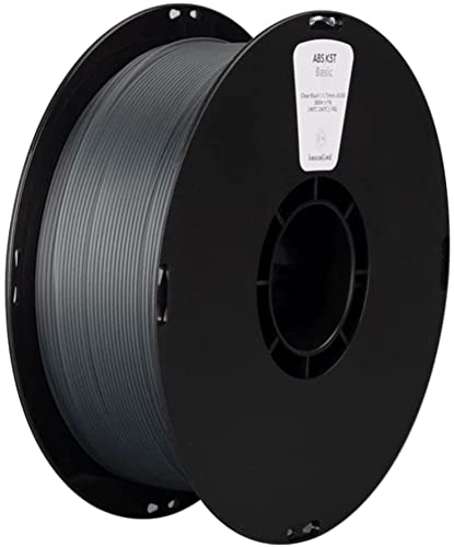 ZHANGWENENTE 3D Printing Filament,Printer Consumables Transparent ABS Filament 1.75mm, 3D Printer Filament, High Light Transmittance, 1kg (2.2lb) Spool Fit Most FDM Printer