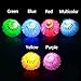 Ohuhu LED Badminton Shuttlecocks, 4 Pack Lighting Birdies Shuttlecock, Nylon Glow in The Dark Birdie Balls for Baseball Practice, Glow in The Dark Badminton for Indoor Outdoor Sports Activities