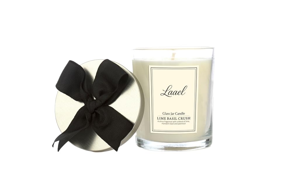 Scented Glass Jar Candle | Lime Basil Crush Fragrance | 220g Wax jar | Single Wick | Smokeless | Decorative Home Décor| Approx 32 Hrs Burn Time-image-17