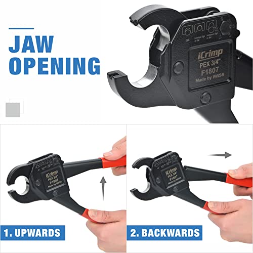 Icrimp Iws-1807Cn Pex Crimping Tool Kit With Pex Crimpers thumb #6