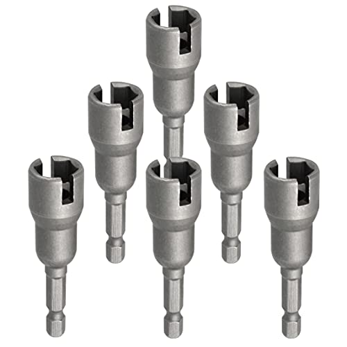 Yakamoz 6Pcs Wing Nut Driver Set Hurricane Shutter Wingnut Screw Divers Eye Bolt Drive Drill Bit...