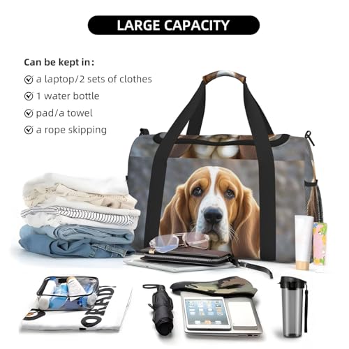 Duffle Bag for Travel Weekender Overnight Bag å°èŠ± Duffel Bag Foldable Carry on Travel Bag4