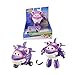 Super Wings EU740263 Transforming Crystal, violett, Rose