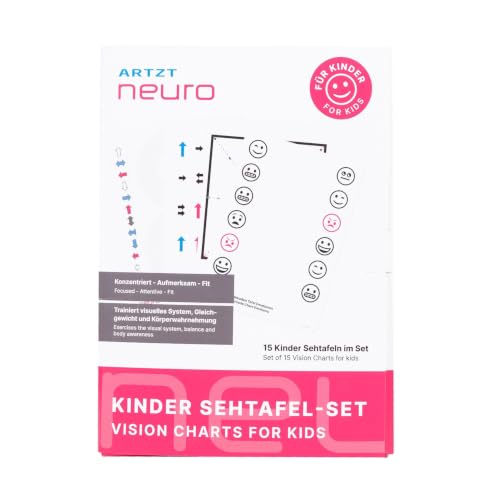 Artzt Neuro Trainingstool-Set Sehtafeln-Komplett