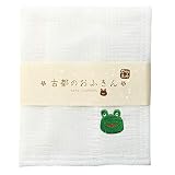クルード デザインふきん 古都のおふきん [ かえる ] かや生地ふきん (通気性・速乾性 奈良 和歌山 台ふきん 水切り レーヨン