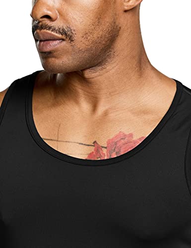 TSLA Men's Athletic Compression Sleeveless Tank Top, Cool Dry Sports Running Basketball Workout Base Layer4