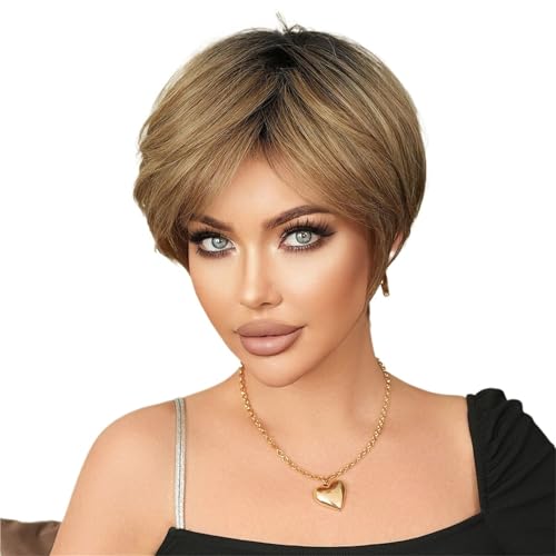 Perruque naturel pour couvrir les cheveux blancs et retrouver du volume