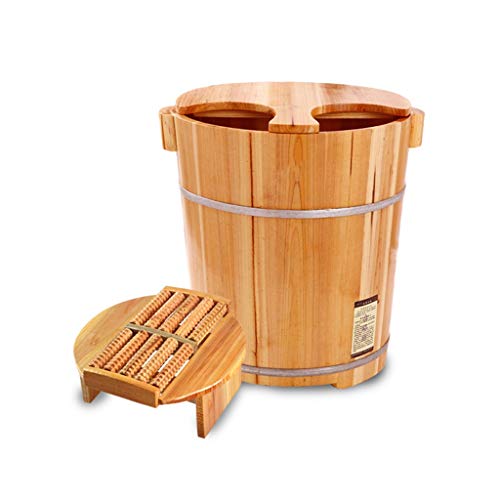 Spa de pies de madera BABYCE con tapa 40 cm