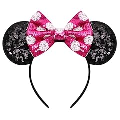 1 Glitter Rose White Dots