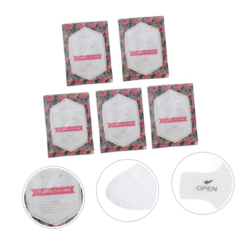 minkissy 5 Unidades máscara cuidados com os pés máscara esfoliante para os pés máscara facial hidrat