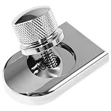 Silvery Chrome for Harley Seat Bolt | Stainless Steel Bolt/Screw with Mounting Knob Cover | Compatible for Harley-Davidson 1996-2024