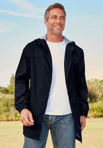 KingSize Men's Big & Tall Jersey-Lined Windbreaker2