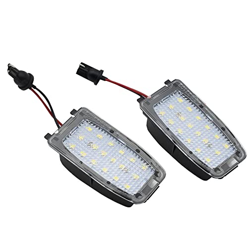 KACEPAR LED Side Mirror Puddle Light, Compatible with Land Rover LR2 LR3 LR4 Freelander 2, Compatible with Range Rover Sport Compatible with Range Rover L322, Compatible with Volvo S60 V70 XC70